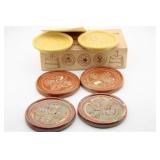 PIGEON FORGE POTTERY COASTERS