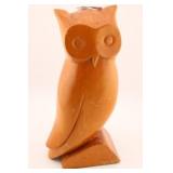 ARTIST SIGNED CARVED OWL