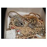 BOX SELECTION OF COSTUME JEWELRY