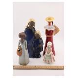 POTTERY & ROYAL DOULTON FIGURINES