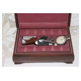 JEWELRY BOX WITH KNIVES & LIGHTERS