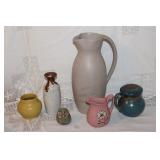 6 PCS OF PIGEON FORGE POTTERY