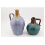 (2) FERGUSON SIGNED PIGEON FORGE POTTERY JUGS