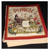 (7) 1930'S PUNCH MAGAZINES
