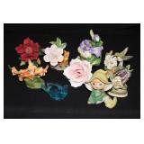 FLORAL & BIRD FIGURINES