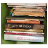 TOTE OF HARDCOVER BOOKS