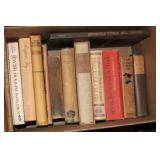 BOX OF HARDCOVER BOOKS
