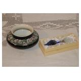KPM PLANTER & ART GLASS MAGNIFYING GLASS