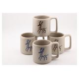 SET OF (4) DOUGLAS FERGUSON SIGNED MUGS