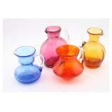 (4) PCS COLLECTIBLE GLASSWARE