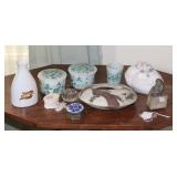 COVERED JARS, VASE, PLANTER & MORE