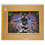 ORIGINAL FRANCISCO CHICO DA SILVA PAINTING