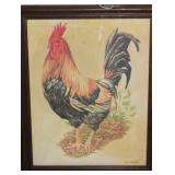 T.G. PHILLIPS ROOSTER PRINT