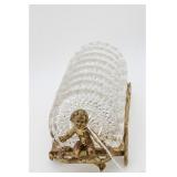 ORMOLU CHERUB CHARIOT COASTER SET