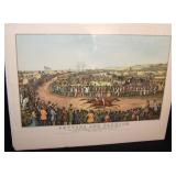 (20) MATTED COLOR PRINTS