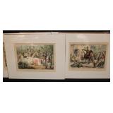 (10) COLOR MATTED PRINTS