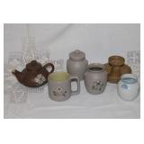 6 PCS PIGEON FORGE POTTERY