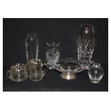 7 PCS COLLECTIBLE CRYSTAL GLASS