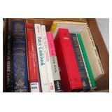 BOX OF BOOKS CONSISTING MAINLY OF COOKBOOKS