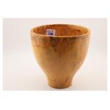 SPALTED SUGAR MAPLE BOWL BY LARRY D. MEYERS