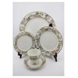 40 PC SET GORHAM 'EAST WIND' CHINA