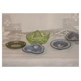 DEPRESSION REAMER & WEDGWOOD DISHES