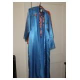 2 SILK KIMONO ROBES