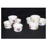 (8) RAMEKIN OR SOUFFLE DISHES