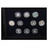 .999 SILVER COIN MEDALS OF INDIAN TRAIBAL NATIONS