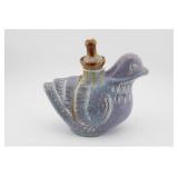 DOUGLAS FERGUSON  POTTERY BIRD OIL LAMP