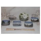 R.S. GERMANY BERRY BOWLS, ROYAL COPENHAGEN PCS