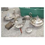SELECTION OF SILVER PALTE