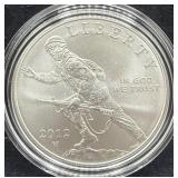 2012 INFANTRY SOLDIER UNC SILVER DOLLAR -