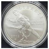 2012 INFANTRY SOLDIER UNC SILVER DOLLAR -