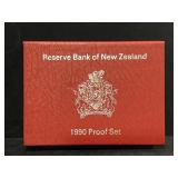 1990 RESERVE BANK OF NEW ZEALAND PROOF SET