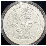 2018 AMERICA THE BEAUTIFUL 5 OZ UNC SILVER COIN -