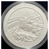 2014 AMERICA THE BEAUTIFUL 5 OZ UNC SILVER COIN -