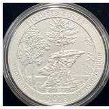 2018 AMERICA THE BEAUTIFUL 5 OZ UNC SILVER COIN -