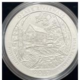 2017 AMERICA THE BEAUTIFUL 5 OZ UNC SILVER COIN -
