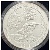 2018 AMERICA THE BEAUTIFUL 5 OZ UNC SILVER COIN -