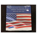 2007 ANNUAL UNC DOLLAR COIN SET - CONTAINS