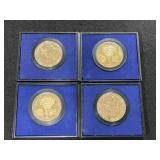 (4) BICENTENNIAL MEDALS - BRONZE