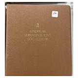 19-PAGE (SINGLE SIDE) BOOK OF COMMEMORATIVE