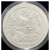 2017 AMERICA THE BEAUTIFUL 5 OZ UNC SILVER COIN -