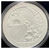 2015 AMERICA THE BEAUTIFUL 5 OZ UNC SILVER COIN -