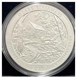 2017 AMERICA THE BEAUTIFUL 5 OZ UNC SILVER COIN -