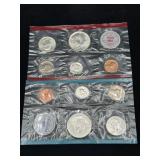 1964 SILVER UNC COIN SET