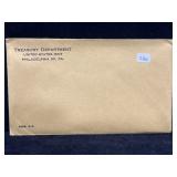 1963 SILVER PROOF SET - SEALED ENVELOPE