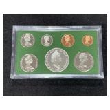 1980 NEW ZEALAND PROOF COIN SET - THE DOLLAR IS