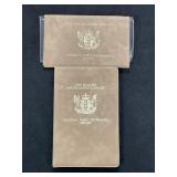 1987 NEW ZEALAND PROOF SET & UNC SET -